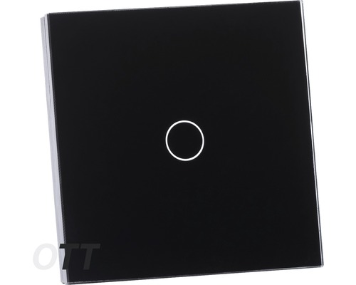 Vierkante lichtschakelaar met aanraaksensor