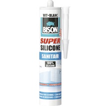 BISON Sanitair siliconenkit super wit 300 ml-thumb-0
