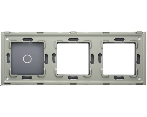 Drievoudig frame voor schakelaars en stopcontacten