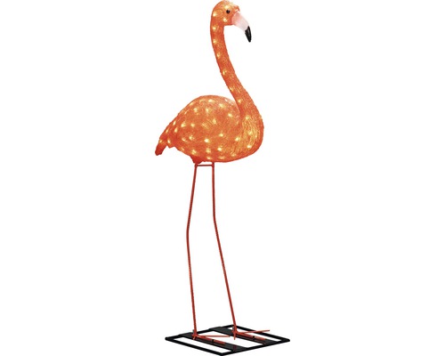 KONSTSMIDE Kerstverlichting LED flamingo groot extra warm wit