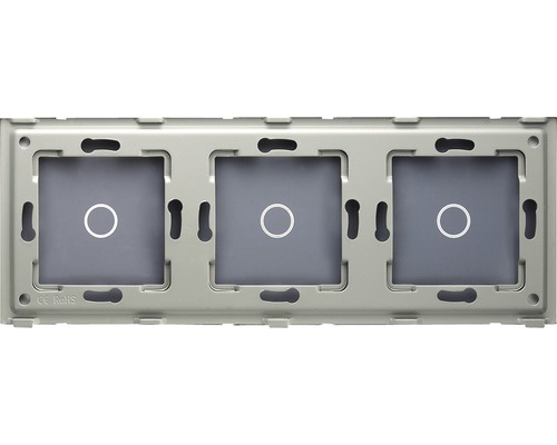 Drievoudig frame voor schakelaars