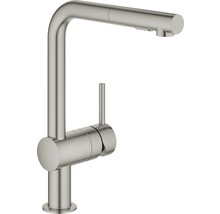 Keukenkraan met hoge uitloop en hendel