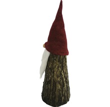 Decoratief tuinwergbeeldje met rode muts en baard