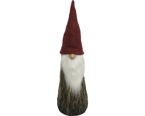 Decoratieve tuinkabouter met rode muts en baard