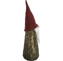 Decoratief tuinbeeld, kabouter met baard en muts