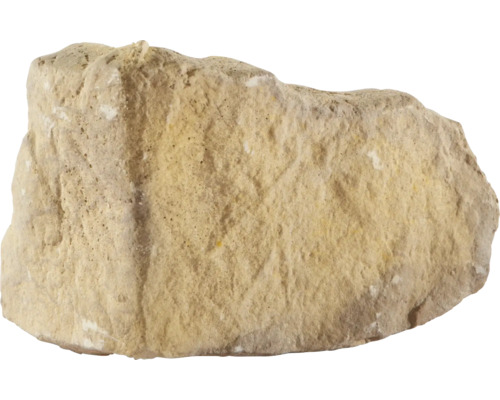 Eén lichte natuursteen voor de tuin