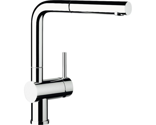 BLANCO Keukenkraan met uittrekbare handdouche Linus-S chroom BLANCO Keukenkraan met uittrekbare handdouche Linus-S chroom