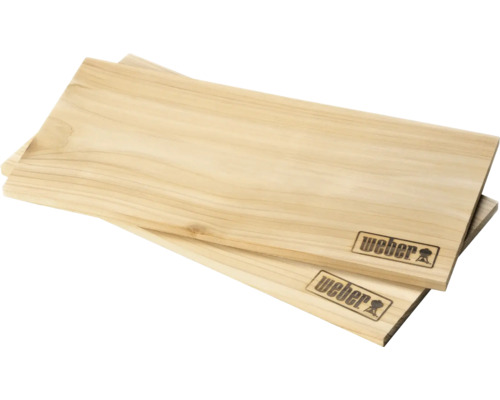 Weber cederhouten planken om te grillen, twee stuks