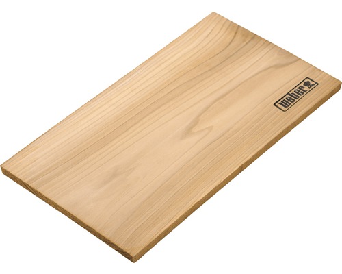 WEBER® Rookplank cederhout 30x15x2,4 cm, 2 st
