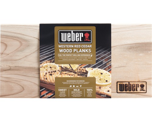Weber Western Red Cedar houten planken voor barbecueën