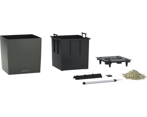 Bloembak met bewateringssysteem en accessoires