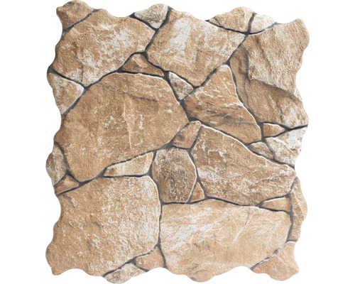 Tegelpatroon in steenlook