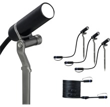 Tuinspotset met grondspies en kabel