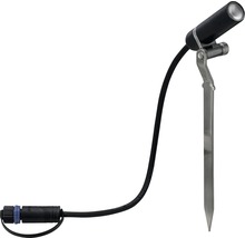 Tuinspot met grondspie en kabel