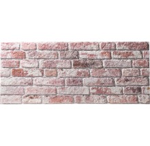 Behang met baksteenmotief