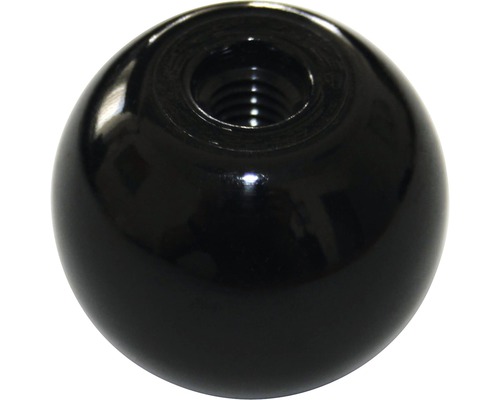 DRESSELHAUS Kogelmoer M8, Ø32 mm kunststof zwart, 20 stuks Schakelknop van kunststof