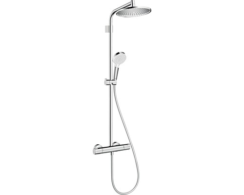 Douchearmatuur met hoofd- en handdouche