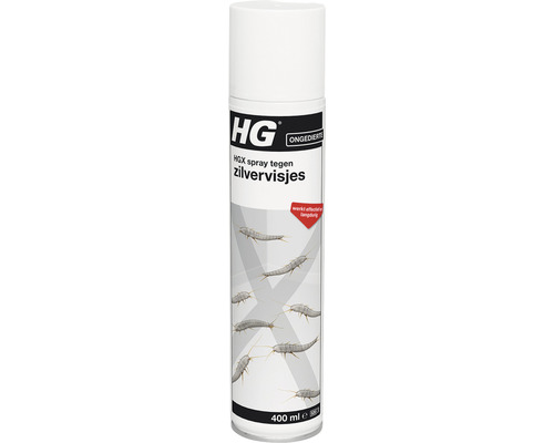 HG X spray tegen zilvervisjes 400 ml