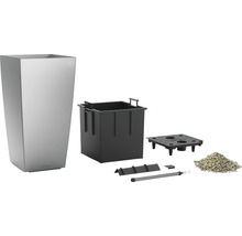Bloempot met bewateringssysteem en accessoires