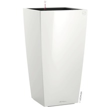 Witte plantenbak met irrigatiesysteem