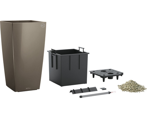 Bloempot met irrigatiesysteem en accessoires