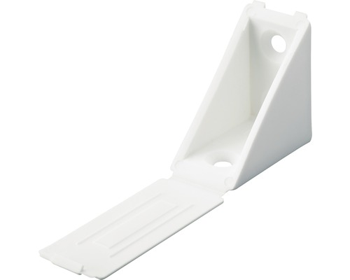 HETTICH Hoekverbinder, kunststof wit, 31x31x24 mm, 20 stuks Kunststof hoek met klapmechanisme