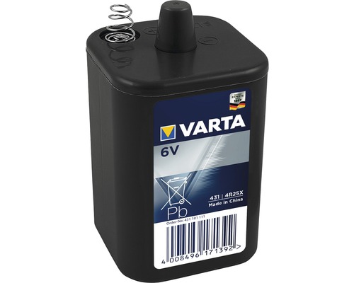VARTA Blokbatterij Professional 431-4R25X 6V