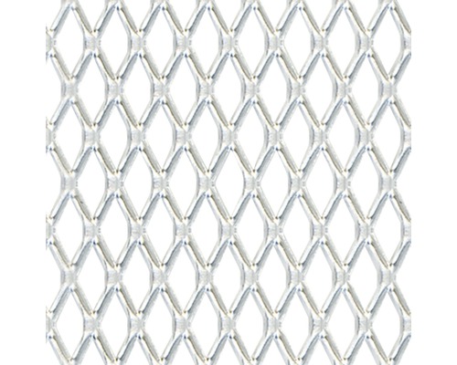 KAISERTHAL Strekmetaalplaat 500x250x1,6 mm aluminium zilver Aluminium strekmetaal rooster