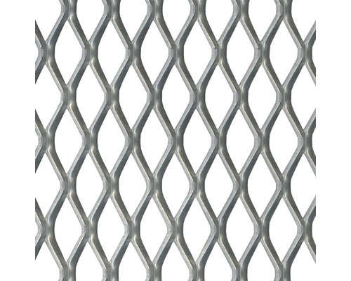 KAISERTHAL Strekmetaalplaat 1000x300x1,2 mm staal Metalen rooster met ruitpatroon