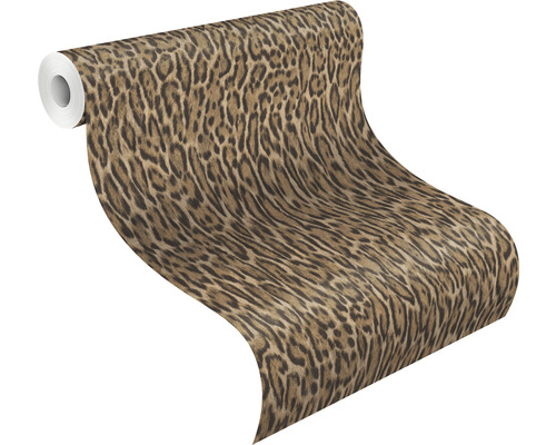 Rol behang met dierenprint