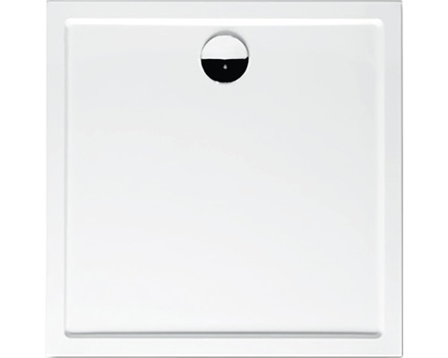 Vierkante douchebak met afvoer