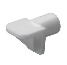 Enkele witte plankdrager voor het bevestigen van planken
