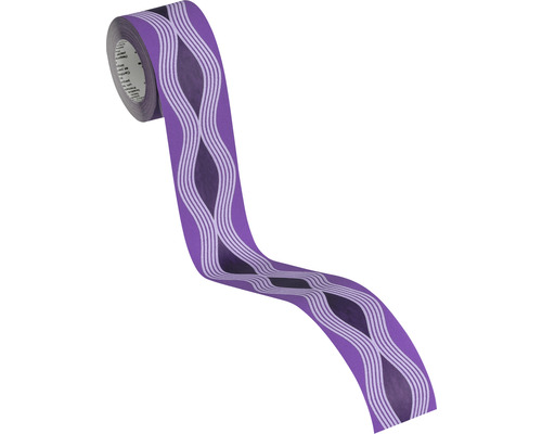 Decoratieve tape met golfpatroon