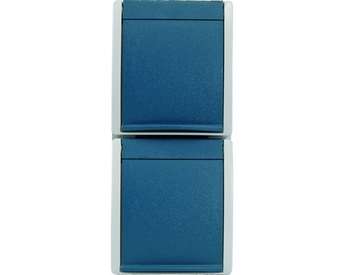 Dubbele rolluikschakelaar voor elektrische installatie