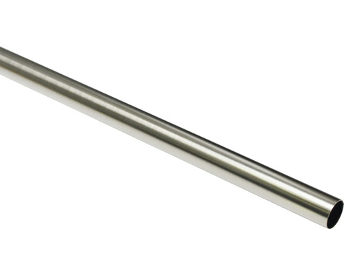 GARDINIA Chicago gordijnroede rvs-optiek ø 20 mm 120 cm Metalen buis