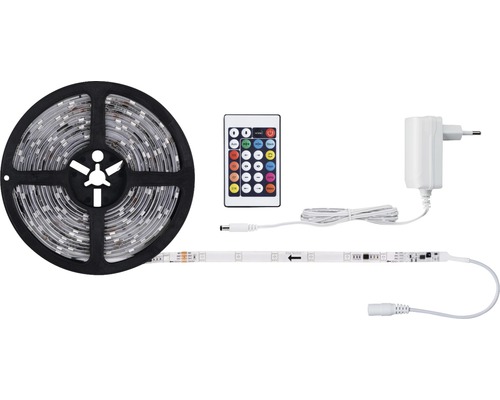 LED-strip met afstandsbediening en voeding