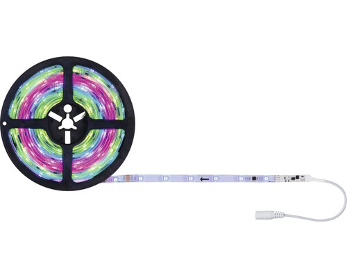 Ledstrip op een rol met aansluitkabel