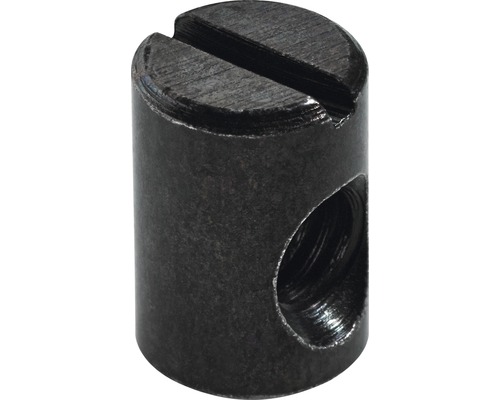 HETTICH Verbindingselement M6/10 mm, 100 stuks Draadmof met sleuf
