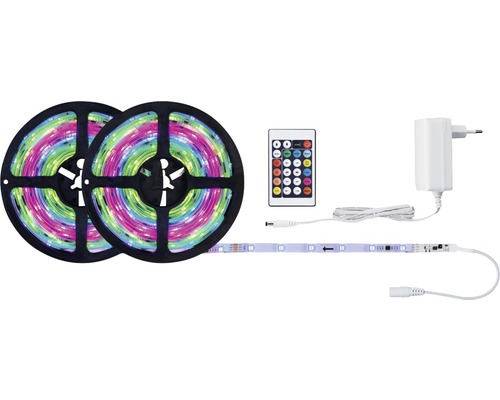 LED lichtslang set met afstandsbediening en stroomadapter