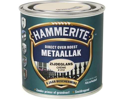 HAMMERITE Metaallak zijdeglans crème Z212 250 ml