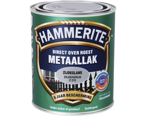 HAMMERITE Metaallak zijdeglans zilvergrijs Z215 750 ml