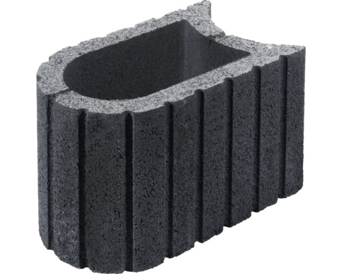 LUSIT Bloembak antraciet 28,4 x 20 x 20 cm