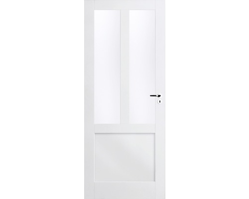 PERTURA Binnendeur retro 302 opdek links wit gegrond 83 x 201,5 cm