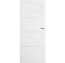 PERTURA Binnendeur retro 303 opdek links wit gegrond 83 x 201,5 cm-thumb-0
