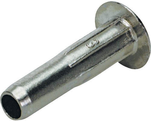 HETTICH Huls voor verbindingsschroef M4, vernikkeld, 50 stuks Metalen spreidplug