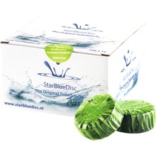 Verpakking StarBlueDisc toiletblokken, geur Groene Appel
