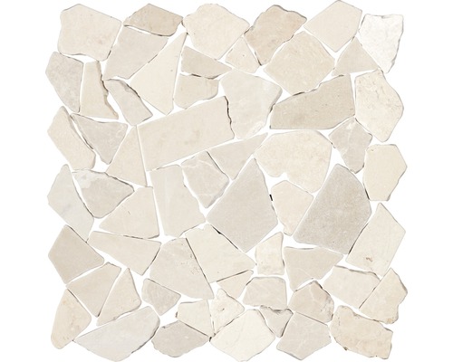 Mozaïektegel natuursteen Biancone 30,5x30,5 cm