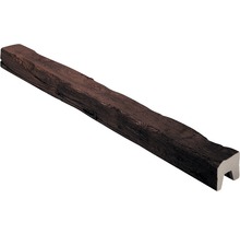 DECOSA Decoratieve balk Tirol eiken donker 12x12 cm x 2 m