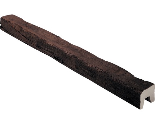 DECOSA Decoratieve balk Tirol eiken donker 12x12 cm x 2 m