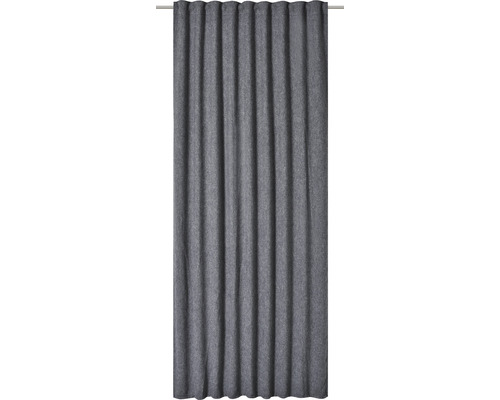 SOLEVITO Gordijn met plooiband Gloom grijs 140x255 cm SOLEVITO Gordijn met plooiband Gloom grijs 140x255 cm